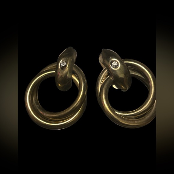 2/$30 Elegant Gold-tone Pierced Fashion Earrings - Picture 6 of 8